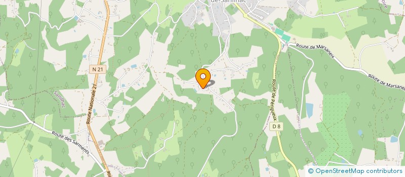 localisation de l'entreprise AN2SAMAPA  SANILHAC