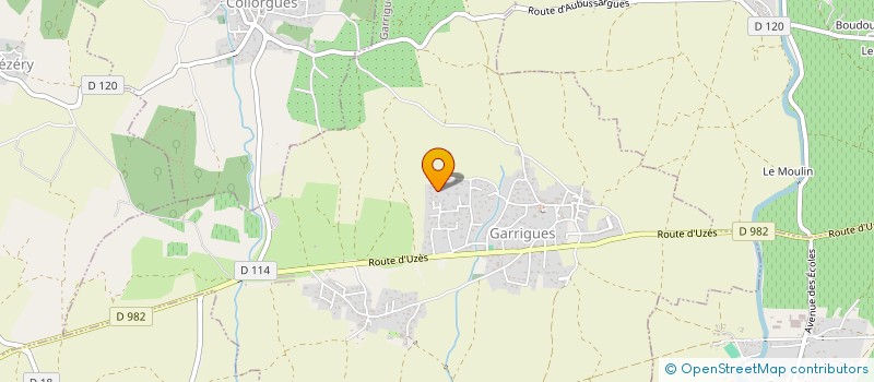 localisation de l'entreprise ANA  GARRIGUES-SAINTE-EULALIE