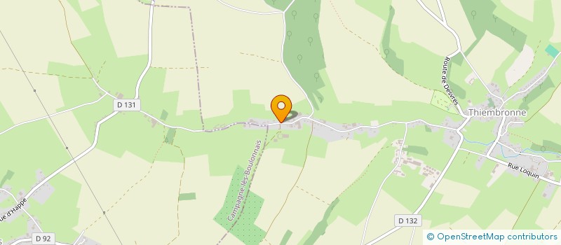 localisation de l'entreprise ANA  THIEMBRONNE