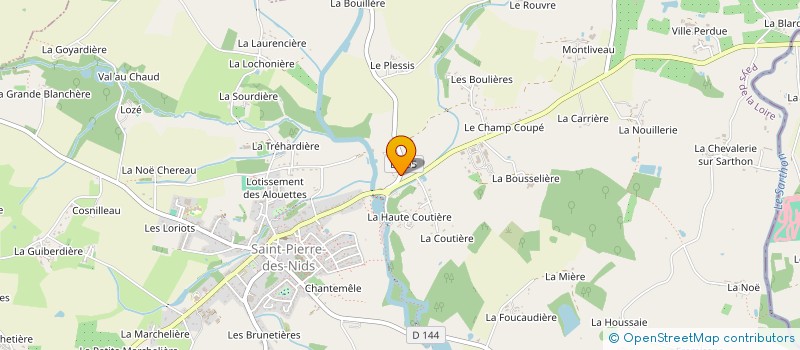 localisation de l'entreprise ANA  SAINT-PIERRE-DES-NIDS