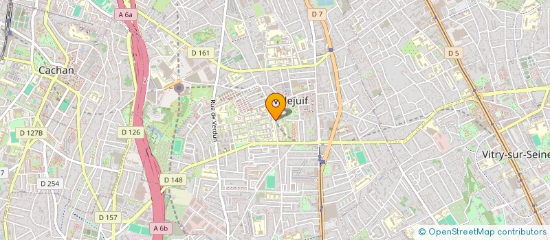 localisation de l'entreprise ANA à VILLEJUIF