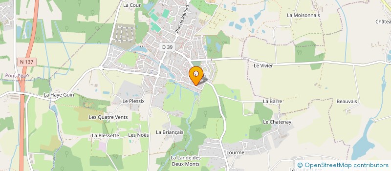 localisation de l'entreprise ANA BRAZ  SAINT-ERBLON