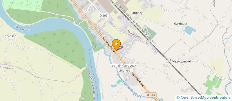 localisation de l'entreprise ANA COM  SAINT-PARDOUX-DU-BREUIL