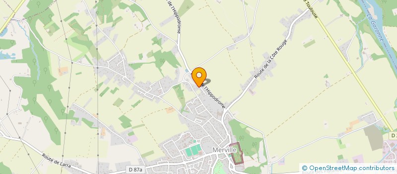 localisation de l'entreprise ANA CUISINES ET CREATIONS  MERVILLE