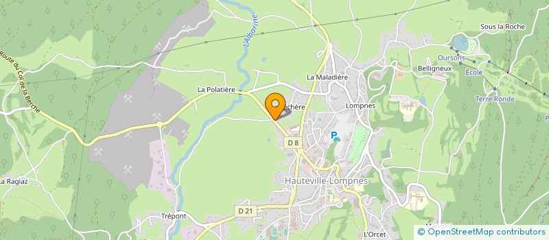 localisation de l'entreprise ANA DENT  PLATEAU D'HAUTEVILLE