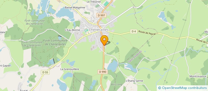 localisation de l'entreprise ANA DISTRIBUTION à CHENERAILLES