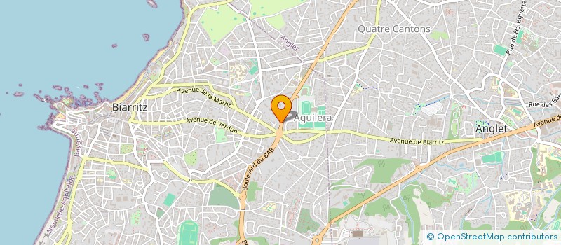 localisation de l'entreprise ANA ELISABETH à BIARRITZ