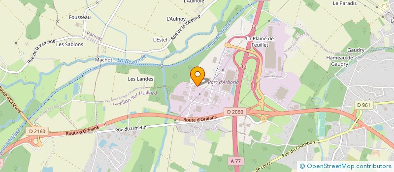 localisation de l'entreprise ANA ET ANK à PANNES