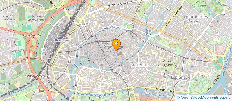 localisation de l'entreprise ANA FILMS à STRASBOURG