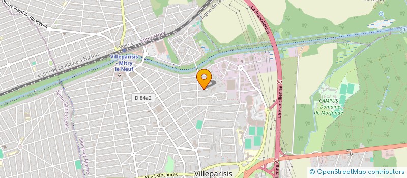 localisation de l'entreprise ANA GROUP  VILLEPARISIS