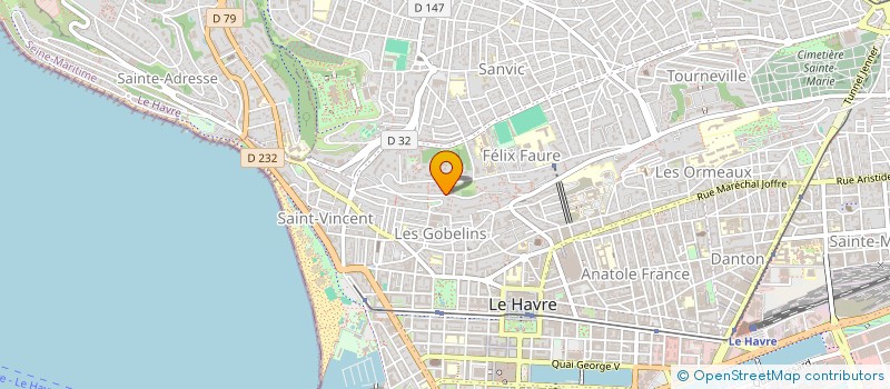 localisation de l'entreprise ANA-JMC à LE HAVRE