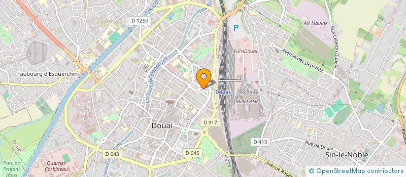 localisation de l'entreprise ANA&LINE INSTITUT  DOUAI