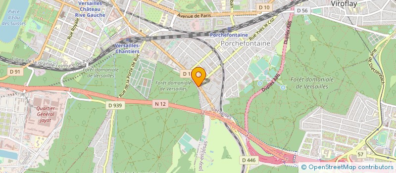 localisation de l'entreprise ANA.LY à VERSAILLES