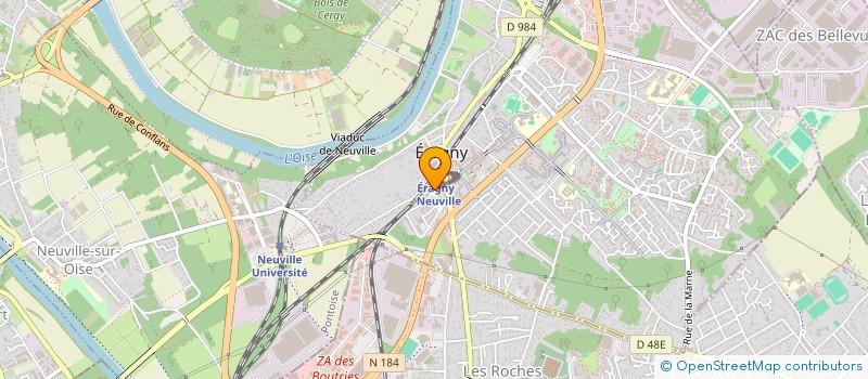 localisation de l'entreprise ANA REGARD  ERAGNY