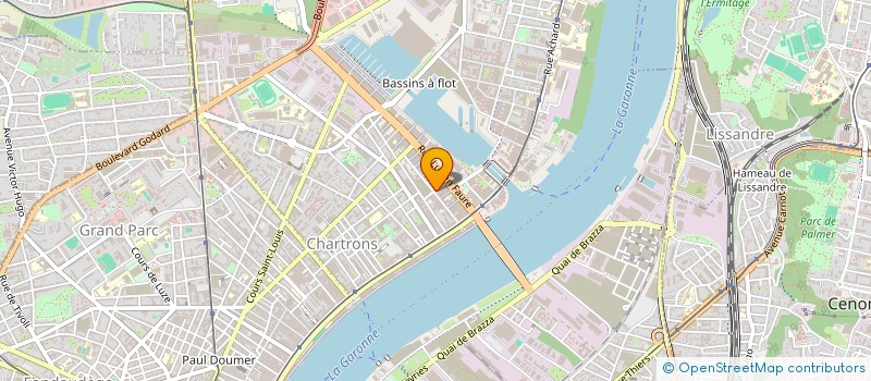 localisation de l'entreprise ANAANDSAND  BORDEAUX