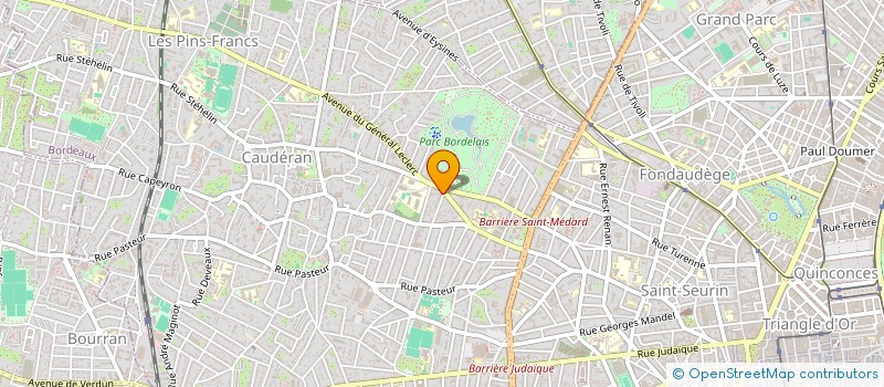 localisation de l'entreprise ANABAMA  BORDEAUX