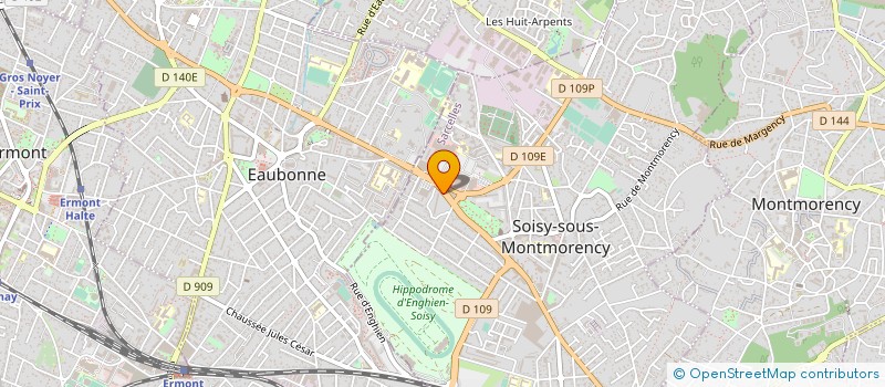 localisation de l'entreprise ANABAS GROUPE à SOISY-SOUS-MONTMORENCY