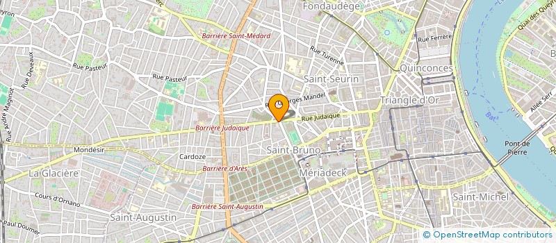 localisation de l'entreprise ANABASE  BORDEAUX