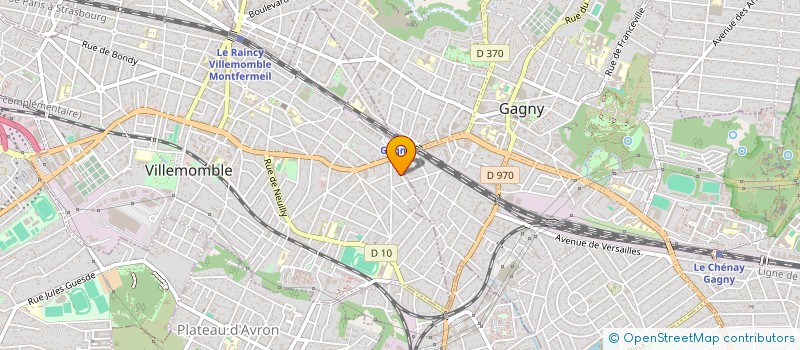 localisation de l'entreprise ANABAT à VILLEMOMBLE