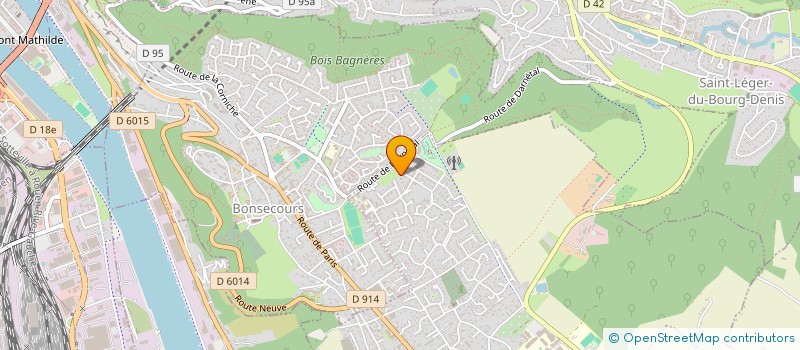 localisation de l'entreprise ANABE  LE MESNIL-ESNARD