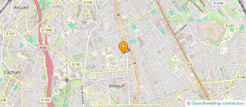 localisation de l'entreprise ANABEA  VILLEJUIF