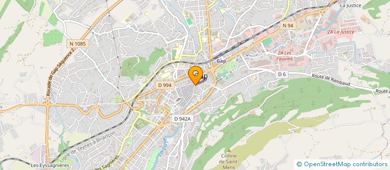 localisation de l'entreprise ANABEHYS  GAP