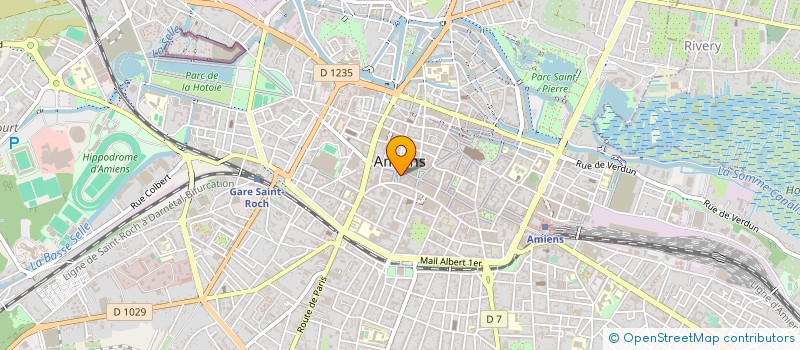 localisation de l'entreprise ANABELLA à AMIENS