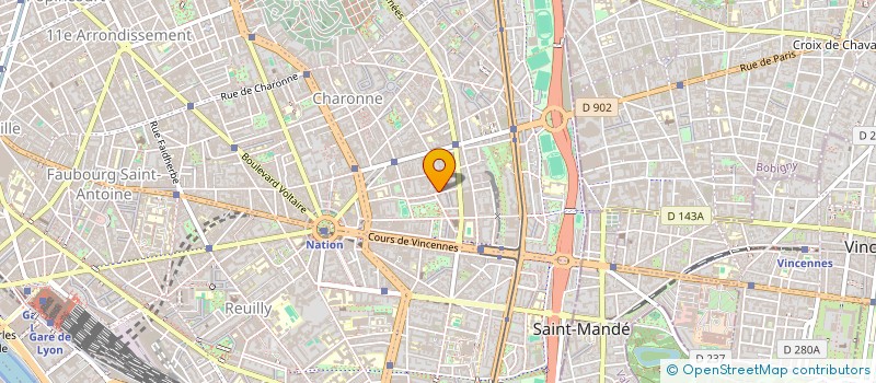 localisation de l'entreprise ANABELLE CREATIONS  PARIS