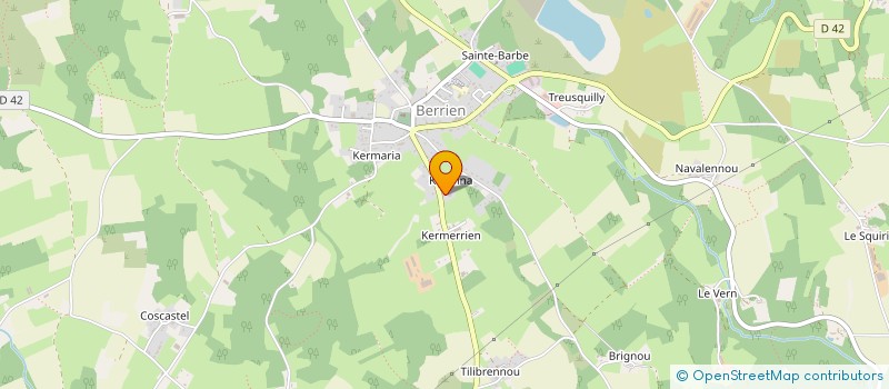 localisation de l'entreprise ANABELO  BERRIEN