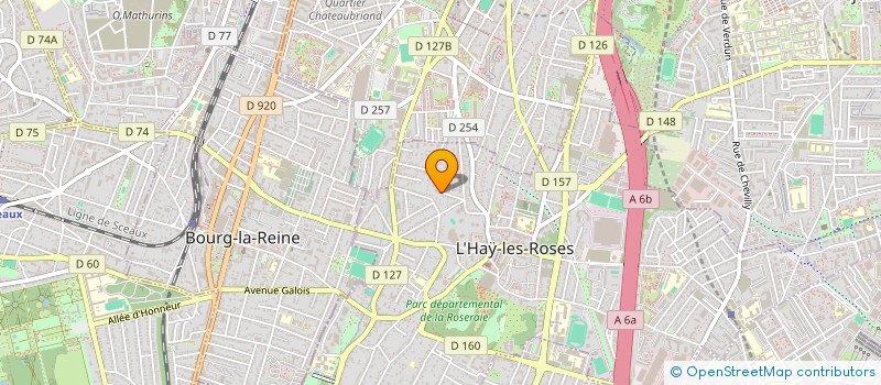 localisation de l'entreprise ANABONARU SERVICES à L'HAY-LES-ROSES
