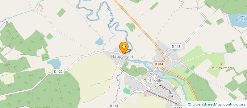 localisation de l'entreprise ANABRI  HAUDONVILLE