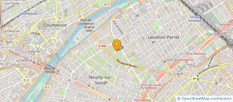 localisation de l'entreprise ANACAONA ESTHETIQUE à NEUILLY-SUR-SEINE