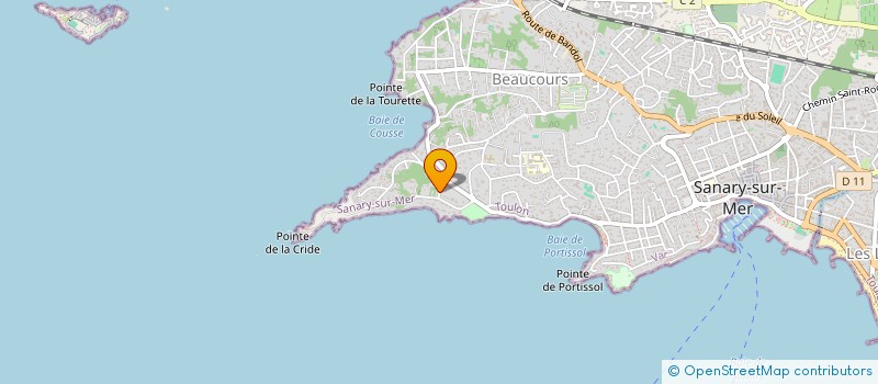 localisation de l'entreprise ANACAPRI à SANARY-SUR-MER