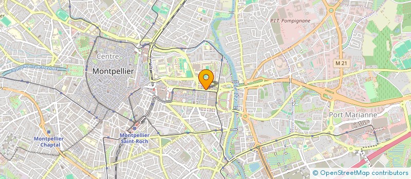 localisation de l'entreprise ANACARDE à MONTPELLIER