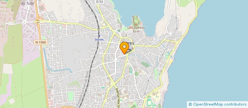 localisation de l'entreprise ANACEL à ISTRES