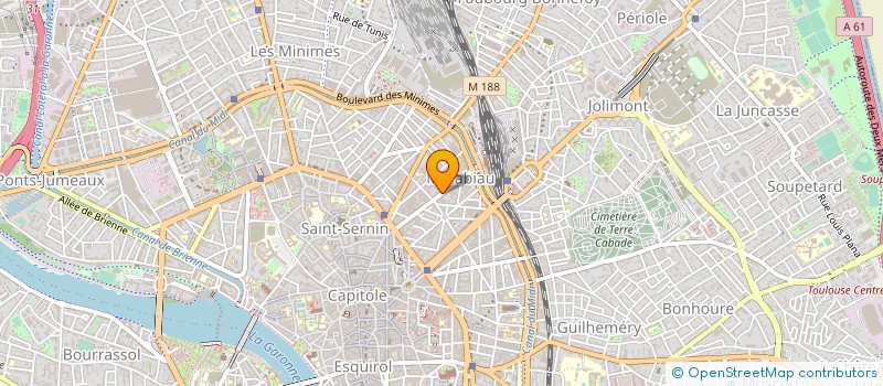 localisation de l'entreprise ANACHARSIS à TOULOUSE