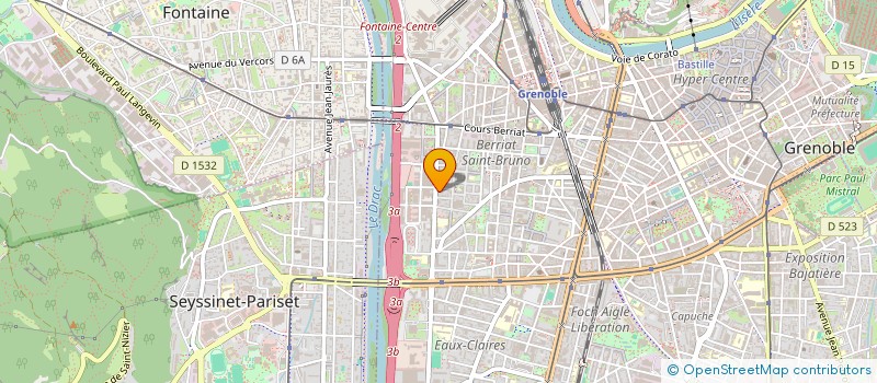 localisation de l'entreprise ANACHLO à GRENOBLE