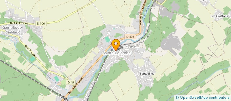 localisation de l'entreprise ANACLEINE  SAINTE-COLOMBE