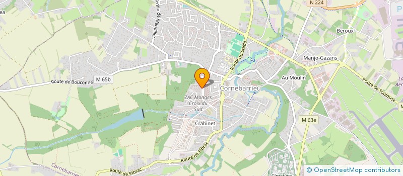 localisation de l'entreprise ANACONBA FRANCE à BLAGNAC