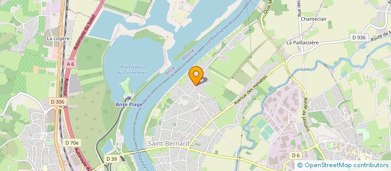 localisation de l'entreprise ANACONDA  SAINT-BERNARD