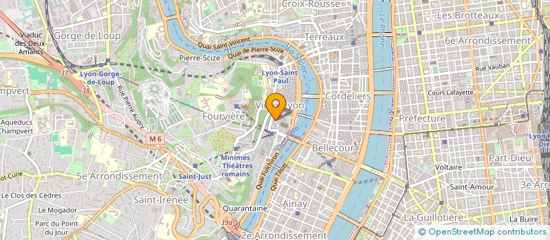 localisation de l'entreprise ANACOR à LYON