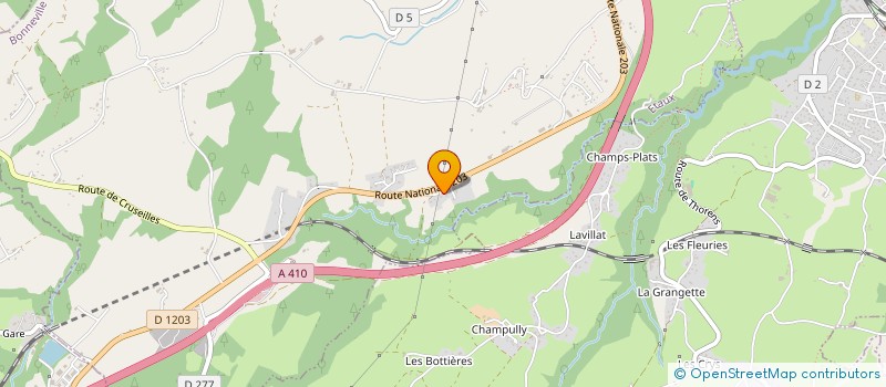 localisation de l'entreprise ANACR - COMITE BONNEVILLE-AYSE ET LA ROCHE-REIGNIER  ETAUX