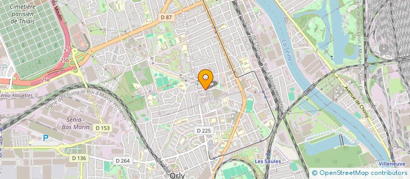 localisation de l'entreprise ANADA à CHOISY-LE-ROI