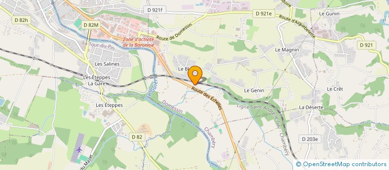 localisation de l'entreprise ANADAN  DOMESSIN