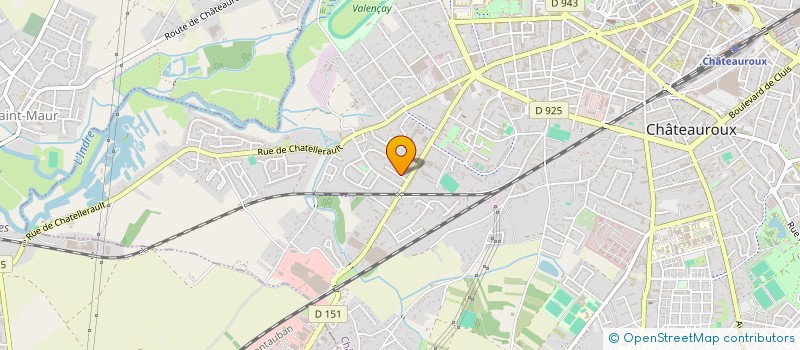 localisation de l'entreprise ANADAREM à CHATEAUROUX