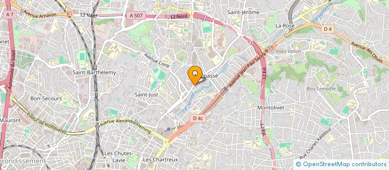 localisation de l'entreprise ANADI KOBA ASSOCIATION à MARSEILLE