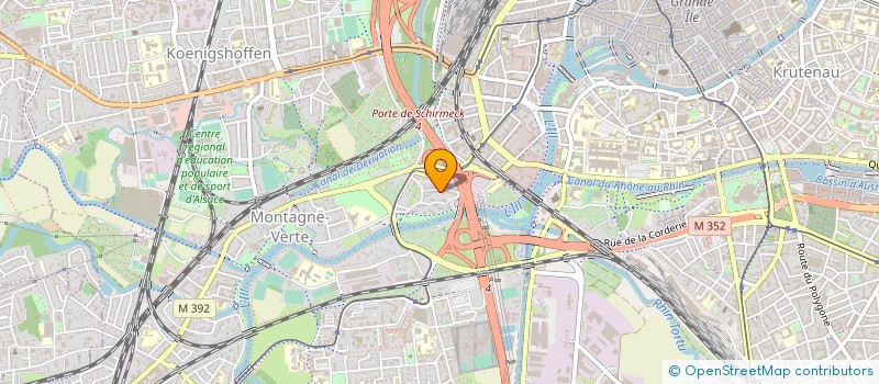 localisation de l'entreprise ANADIAG HOLDING à STRASBOURG