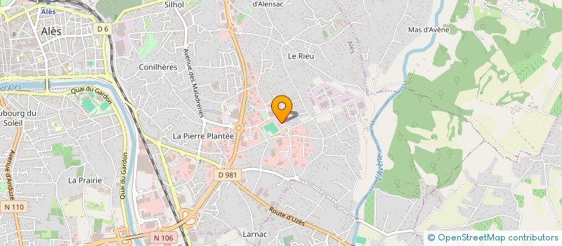 localisation de l'entreprise ANADIS INSTRUMENTS à ALES