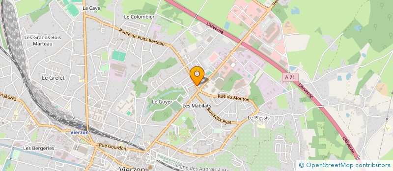 localisation de l'entreprise ANADOLU  VIERZON