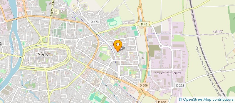 localisation de l'entreprise ANADOLU à SENS